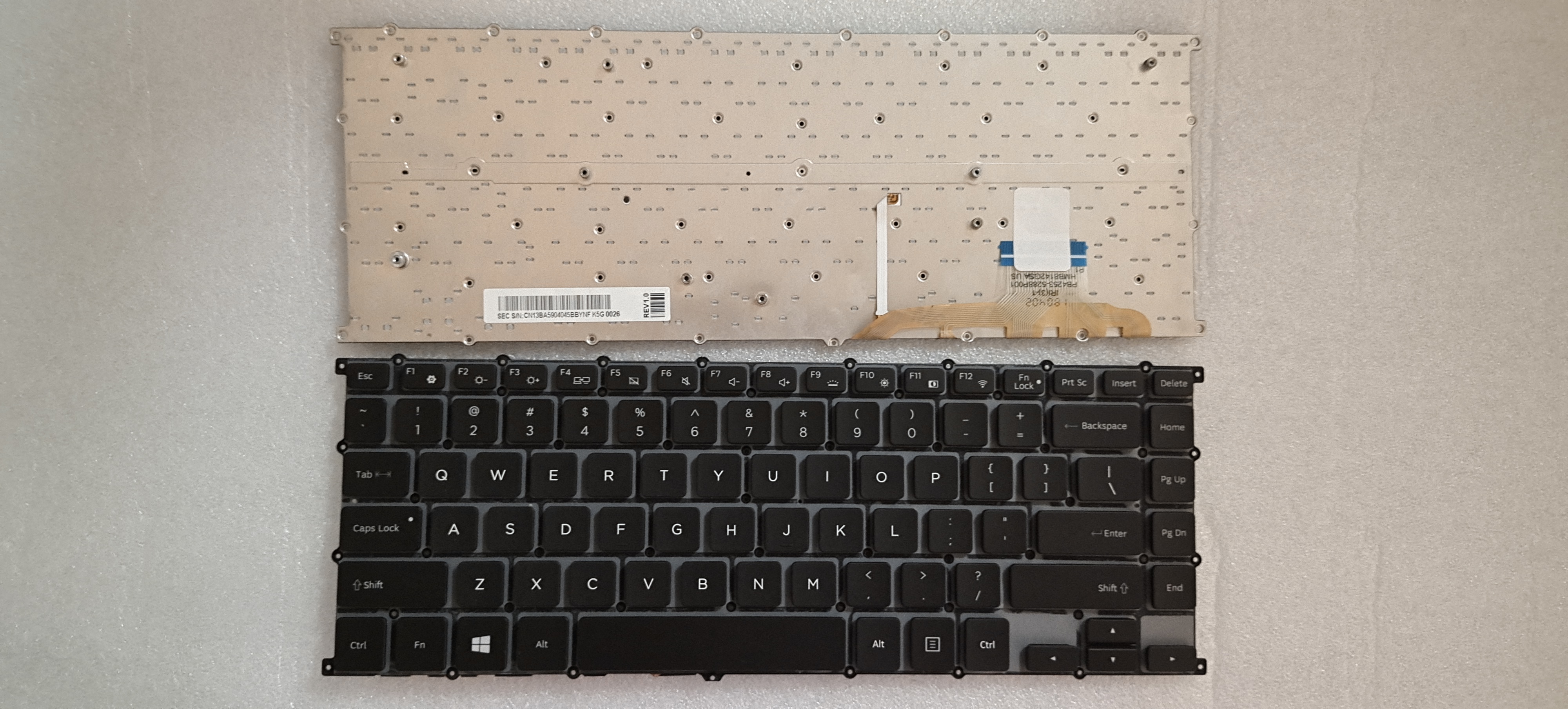 Picture of New Replacement Laptop Keyboard For SAMSUNG NP940Z5L/NP930Z5L BLACK Backlit US Layout